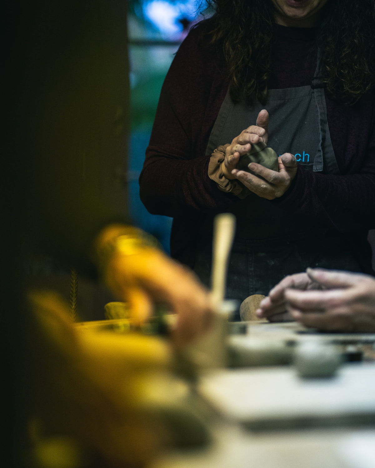 Tierra azul : Atelier découverte de poterie