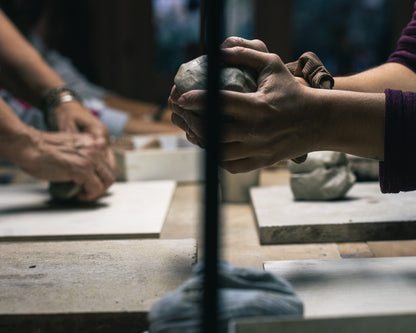 Tierra azul : Atelier découverte de poterie