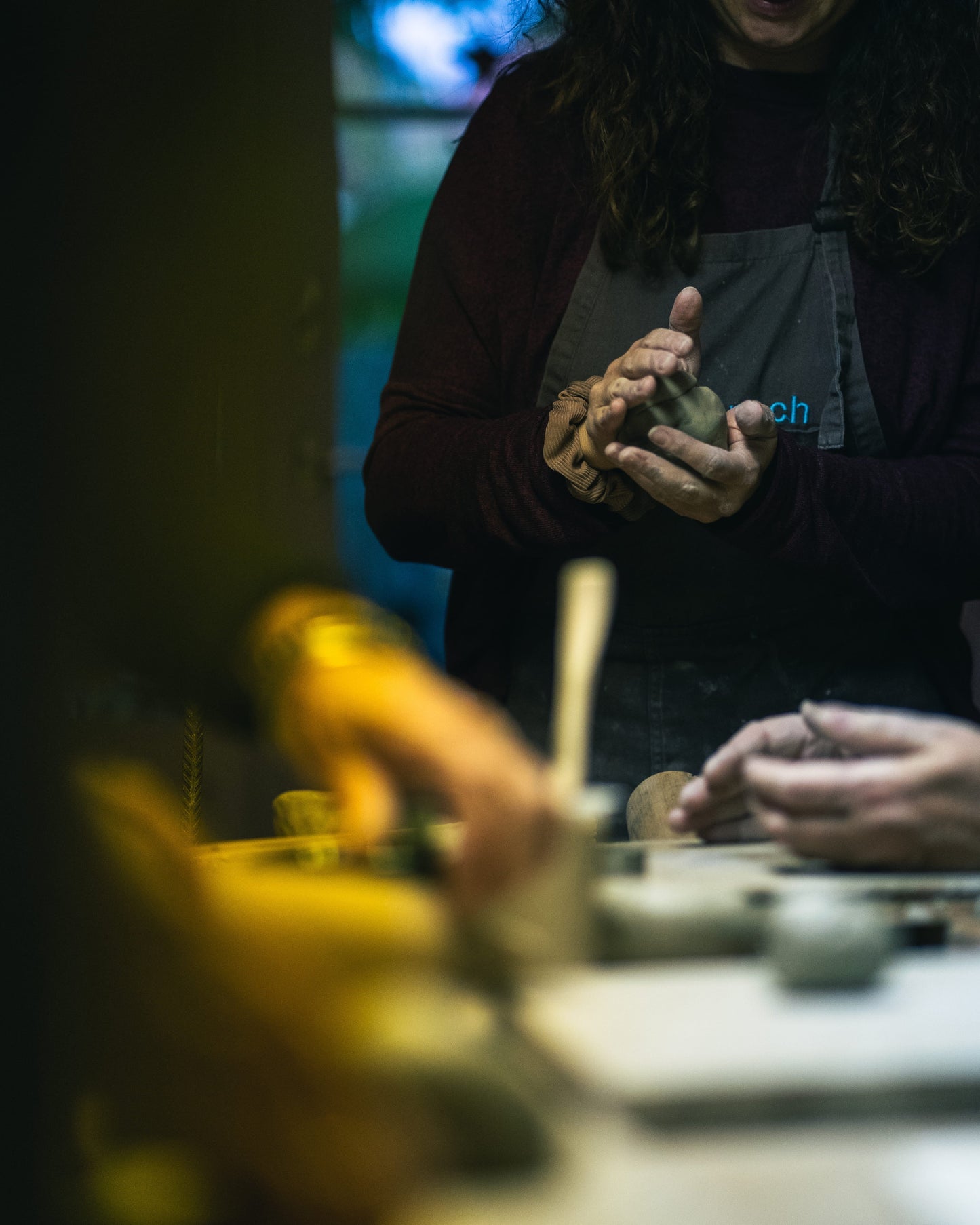 Tierra azul : Atelier découverte de poterie