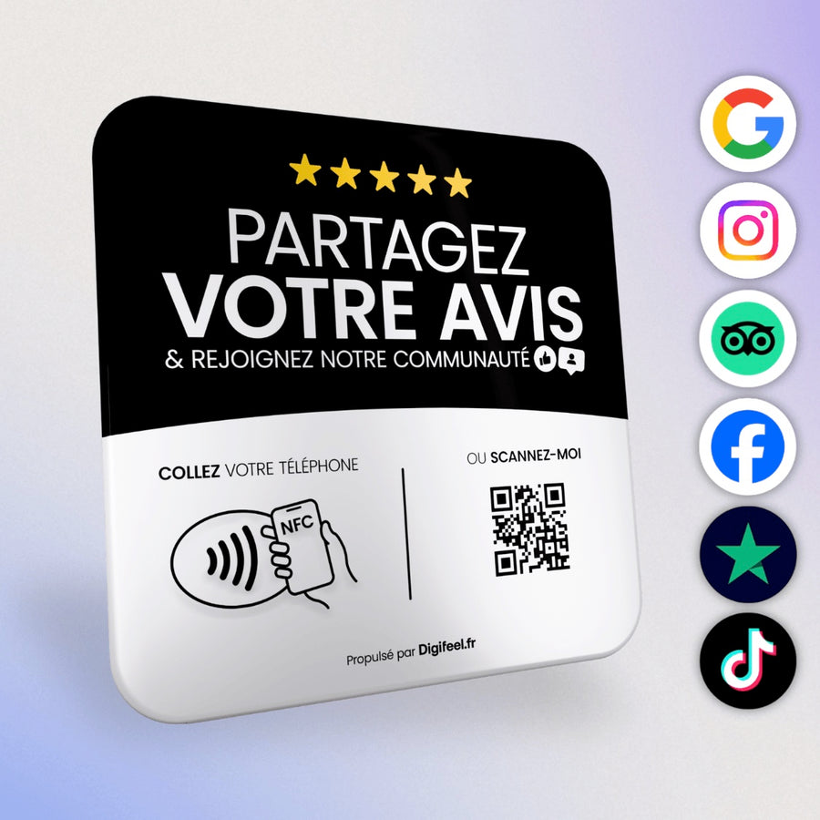 Multi-Link Plaque / Boost your visits – 20% off at OTWA.ch