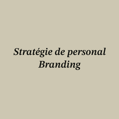 F.C: Négociation & Personal Branding