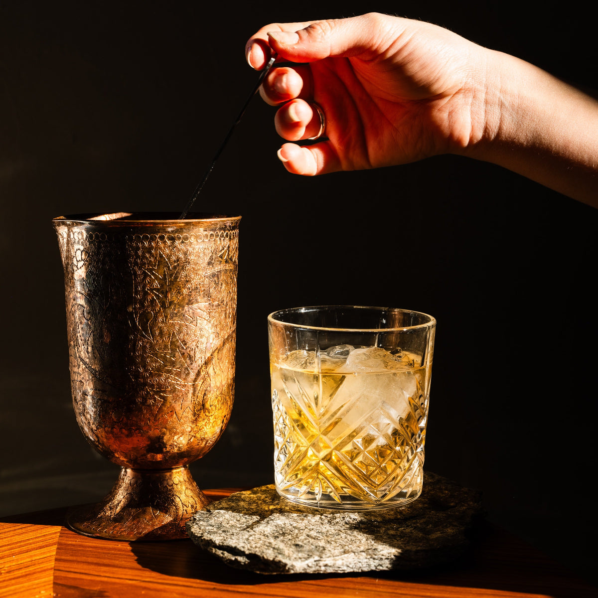 Cocktail on the Rocks – Maßgeschneiderte Signature-Cocktail-Kreation