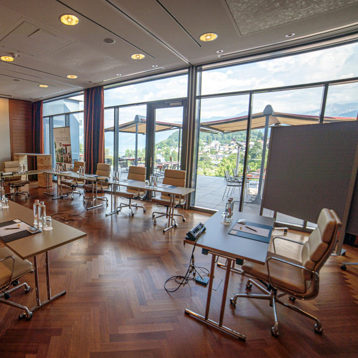 BE | Spiez | Hotel Eden Spiez : Hotel Eden Spiez : Salle de réunion modulable