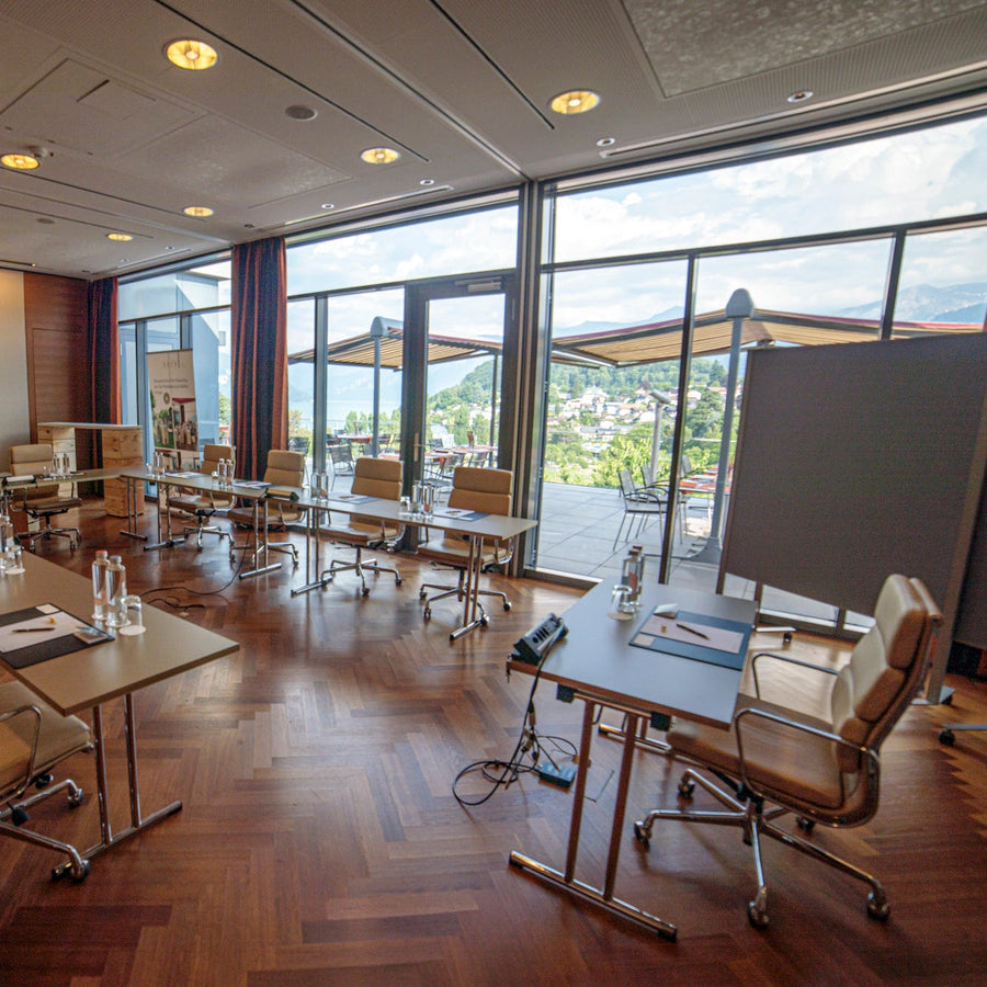 BE | Spiez | Hotel Eden Spiez : Hotel Eden Spiez : Salle de réunion modulable