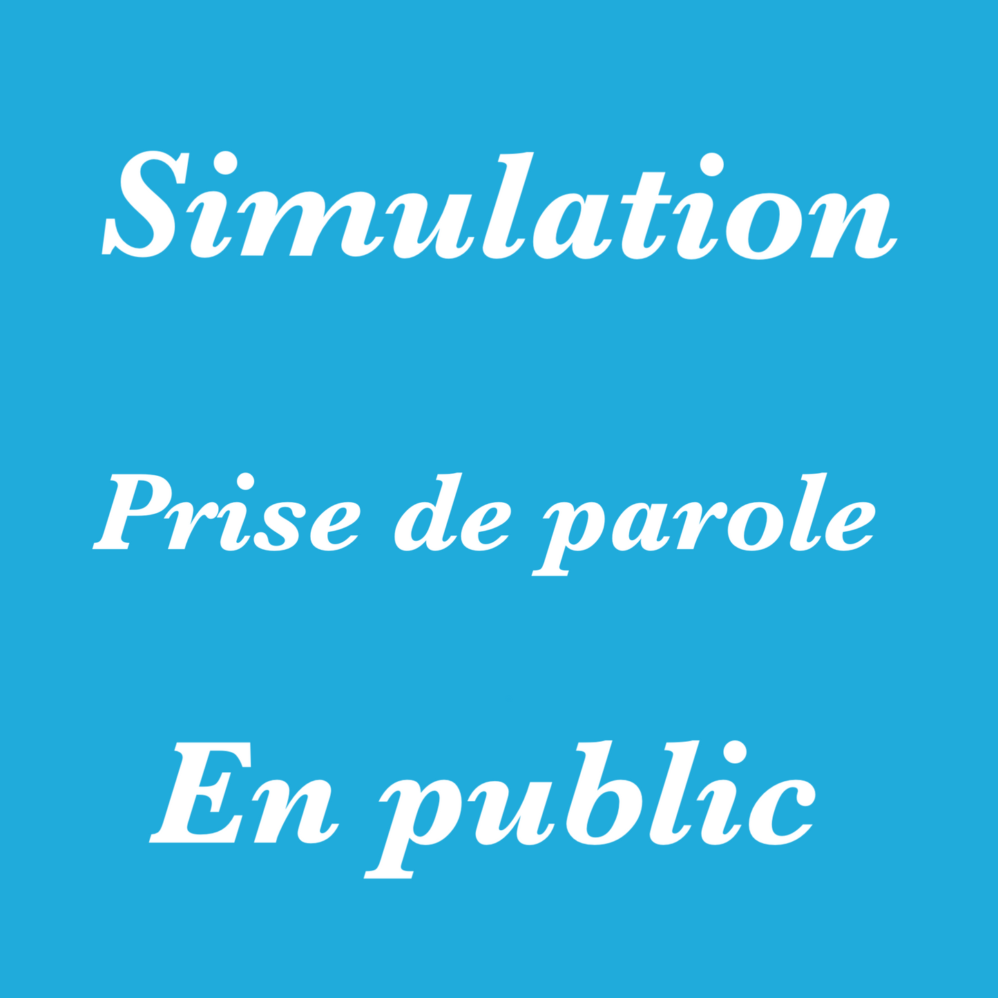 F.C : Public Speaking