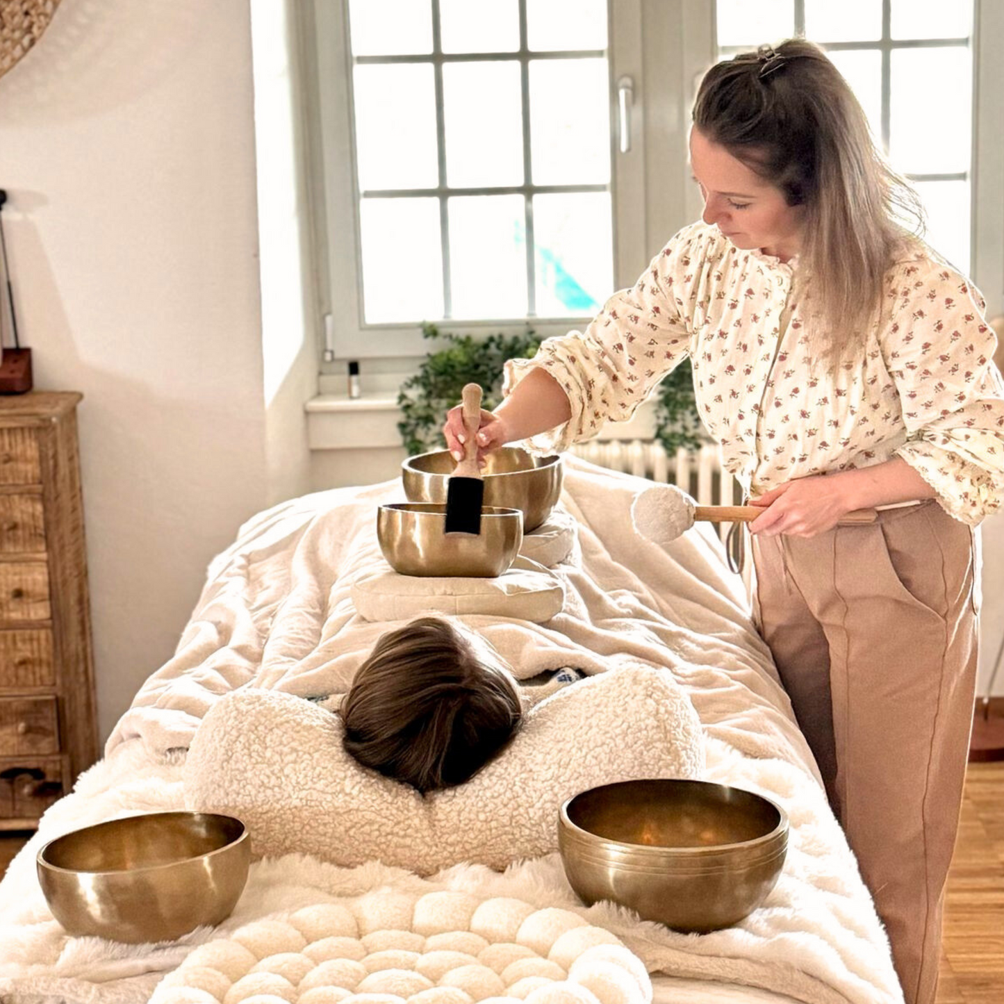 Cocon Nature : Cocooning sonore (massage & sonothérapie)