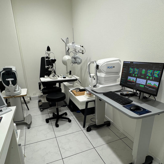 Léonard Kollros : Examen de la vue avec contrôle de la santé oculaire